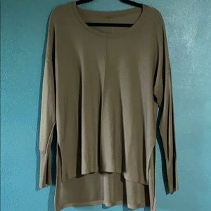 Army green sweater